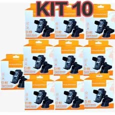 Kit 5 e 10 Suporte Celular Carro GPS Suporte para Celular Carro Ventosa Ajustável