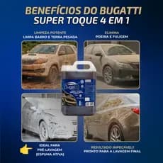 Desengraxante CREM&CAR  Alcalino  4 x 1  Desincrustante 5 Litros