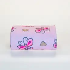 Mantinha Para Bebê Cobertor De Bebê Soft Estampada 1m x 70cm