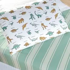 Lençol Infantil Para Cama de Solteiro 200 Fios Toque Macio 02 Peças Tutti Kids