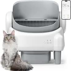 Newpet Caixa Automática Inteligente de Lixo De Gato Auto Limpeza Totalmente De Lixo De Gato Pet Toilet Litter