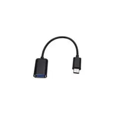 Cabo Adaptador OTG USB pra Tipo C Teclado Mouse Pendrive 2.0