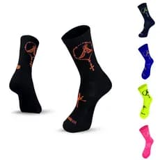 Meia Performance Poliamida Caminhada da Fé Cano Longo Anti Bolhas Confortável Socks Co. Unissex