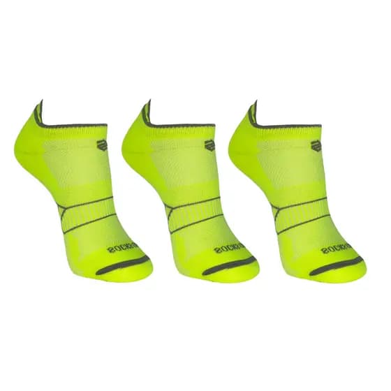 Kit 03 Meias Cano Soquete Invisível Esportivas Anti Bolhas Corrida Treino Unissex Socks Co.