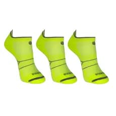 Kit 03 Meias Cano Soquete Invisível Esportivas Anti Bolhas Corrida Treino Unissex Socks Co.