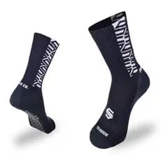 Meia Socks Co Performance Poliamida Pro Ginga Grip Cano Longo Futebol Unissex Antiderrapante