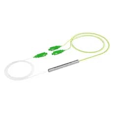 1 UNID. Splitter Balanceado 1x2 SC APC EPON, GPON, BPON, FTTx, FTTH CONEXÃO FIBRA ÓPTICA