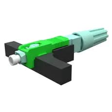 10 unid. CONECTOR OPTICO T-ROSCA SC/APC TELECOM DADOS REUTILIZÁVEL