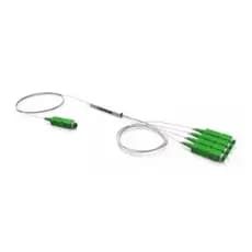 Splitter Óptico Plc 1x4 Conectorizado SC/APC Balanceado Monomodo