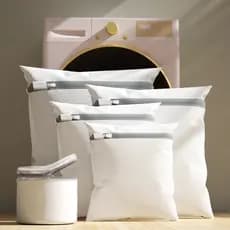 Kit 3/5/6 Saco Para Lavar Roupas Na Maquina
