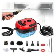 NEW 2500w Portable Steam Cleaner High Temperature Pressurized Cleaning Machine With Heads Brush And Gloves For Steriliza