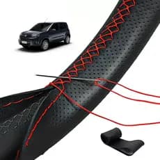 capa de volante material de couro ótimo produto  universal