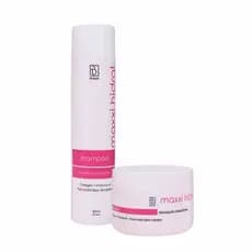 Kit Maxxi Hidrat Inblue Shampoo e Mascara Feminino Hidratação Brilho e Fios Saudáveis