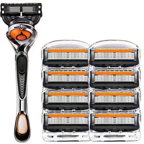 Laminas De Barba Seguras Para Homens: Design De 5 Camadas Para Máximo Conforto E Precisão