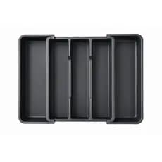 ORGANIZADOR DE GAVETAS EXTENSÍVEL PORTA TALHERES E UTENSÍLIOS FACAS, COLHER, ESPATULAS 5 DIVISORIAS