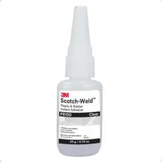 Cola Instantânea Cianoacrilato 3M PR100 20g - Especial para Plásticos e Borrachas | Profissional