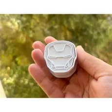 Kit Cortador Ejetor De Brigadeiro Super Heróis 3 Peças