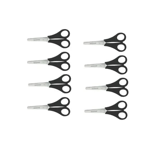 Tesoura Pequena Sem Ponta – Kit com 8 Unidades – Masterprint