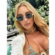 NOVO Óculos De Sol Oval Vintage Para Mulheres Homens Pequenos Com Armação Metálica moda 2025 unissex