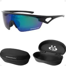 Óculos Esportivo Protecao Bike Ciclismo Corrida Uv400 + case