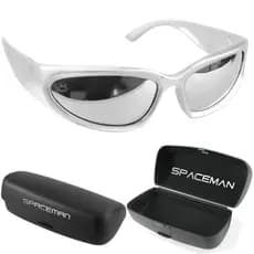 Óculos Sol Masculino Trap Y2k Oval Rap Hype Bale Ref + Case