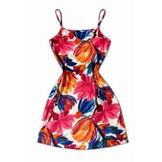 Vestido Tubinho Alcinha Feminino Suplex Premium Estampado Casual Verão Confortável Slim e Plus