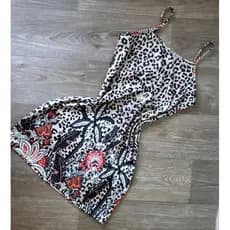 Vestido em Malha Suplex Confortável com Estampa Digital Exclusiva