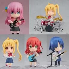 Nendoroid BOCCHI A ROCHA! Nijika Ijichi Ryo Yamada Kita Ikuyo Hitori Gotoh Figura de Ação 2244 2243 Modelo de Decoração