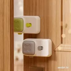 [largeloohg] Batentes de Porta de Dupla Segurança para Bebês, Sem Necessidade de Furação, Silicone, Proteção Anti-Esmaga