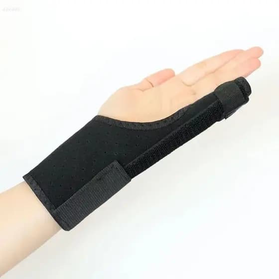 Pulseira Office Protect , De Tala De Dedo Ajustável Com Reforço De Metal , Segurança