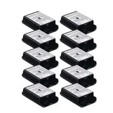 10 Suporte Capa Traseira Bateria Tampa Pilha Para Controle Xbox 360 Preto Branco