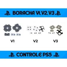 Borrachas Dos Botão Condutivas Para Controle Dualsense Ps5