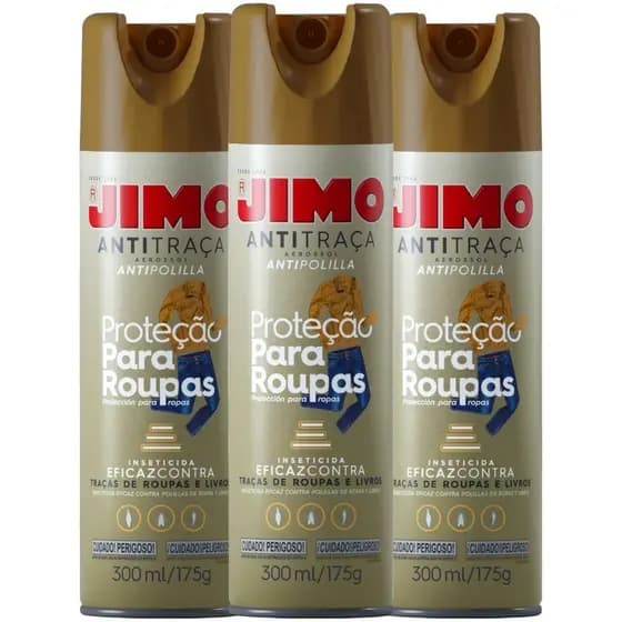KIT Jimo 3 Antitraça Aerossol 300ml