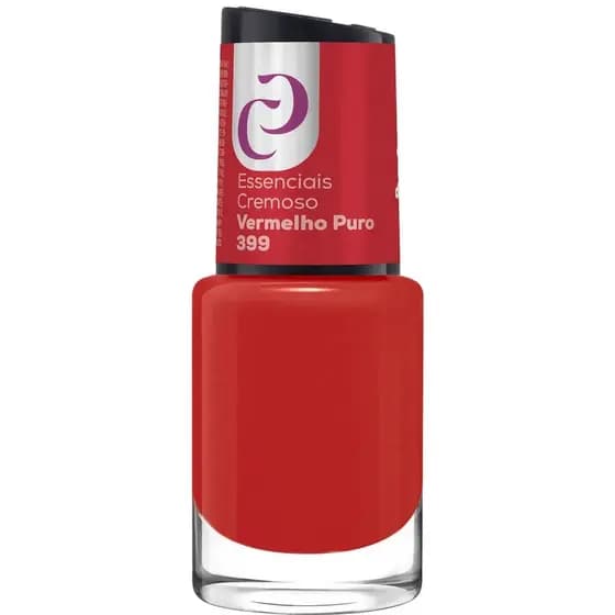 Esmalte Cora O Melhor 10ml Essenciais Cremoso Vermelho Puro nº399