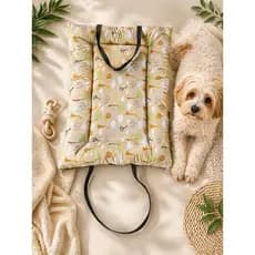Cama Colchonete Pet Cachorro Gato Dobrável 2 em 1 Bolsa – Viagens e Passeios