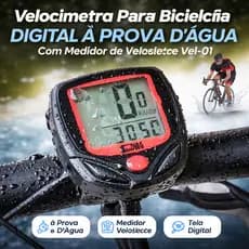 F4 Velocímetro Para Bicicleta Digital À Prova D'Água Com Medidor de Velocidade MT039 (F3)