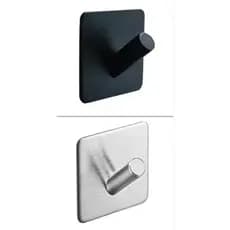 Kit 4 Ganchos Adesivo de Parede em Metal – Design Moderno e Alta Fixação