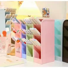 Organizador Vertical de Canetas e Acessórios – Multicompartimentos