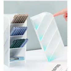 📚✨ Organizador Vertical Multiuso - 4 Divisórias