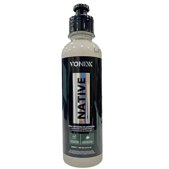 Cera Automotiva Líquida Native Cleaner Wax 240ml Vonixx Cera com Carnaúba