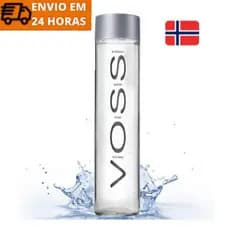 Água Sem Gás Voss Norway Norueguesa Em Vidro 800ml