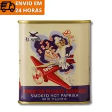 Páprica Picante Defumada Importada Espanha El Avion 75g