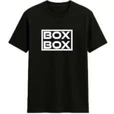 Camiseta Unissex Fórmula 1Box Box 100% Algodão