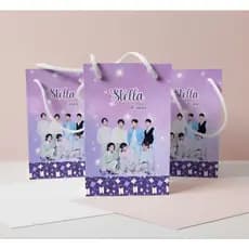 Sacolinha P k-pop BTS PEGUE E MONTE Personalizada/ mimos e festas