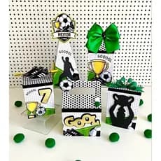 Kit caixas Futebol personalizadas | aniversário Futebol