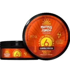 Parafina Bronzeadora Dermacream - Morena Jambo | Bronze Intenso e Efeito Fita Isolante FPS6 80g
