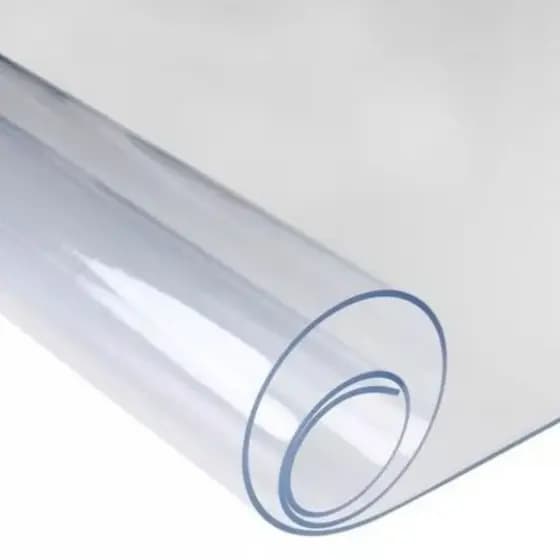 Placa Chapa Placa Pvc Transparente Cristal 120 X 60 Cm X 0,25mm