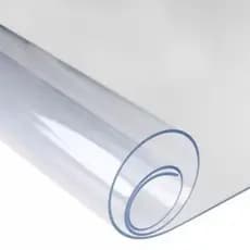 Placa Chapa Placa Pvc Transparente Cristal 120 X 60 Cm X 0,25mm