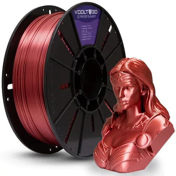 Filamento PLA Bronze V-Silk 1 KG