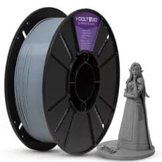Filamento PLA Cinza Claro Velvet 1KG